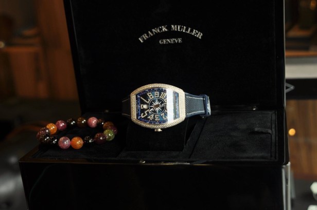 Đồng hồ nam Franck Muller Yachting V41 kim cương full box